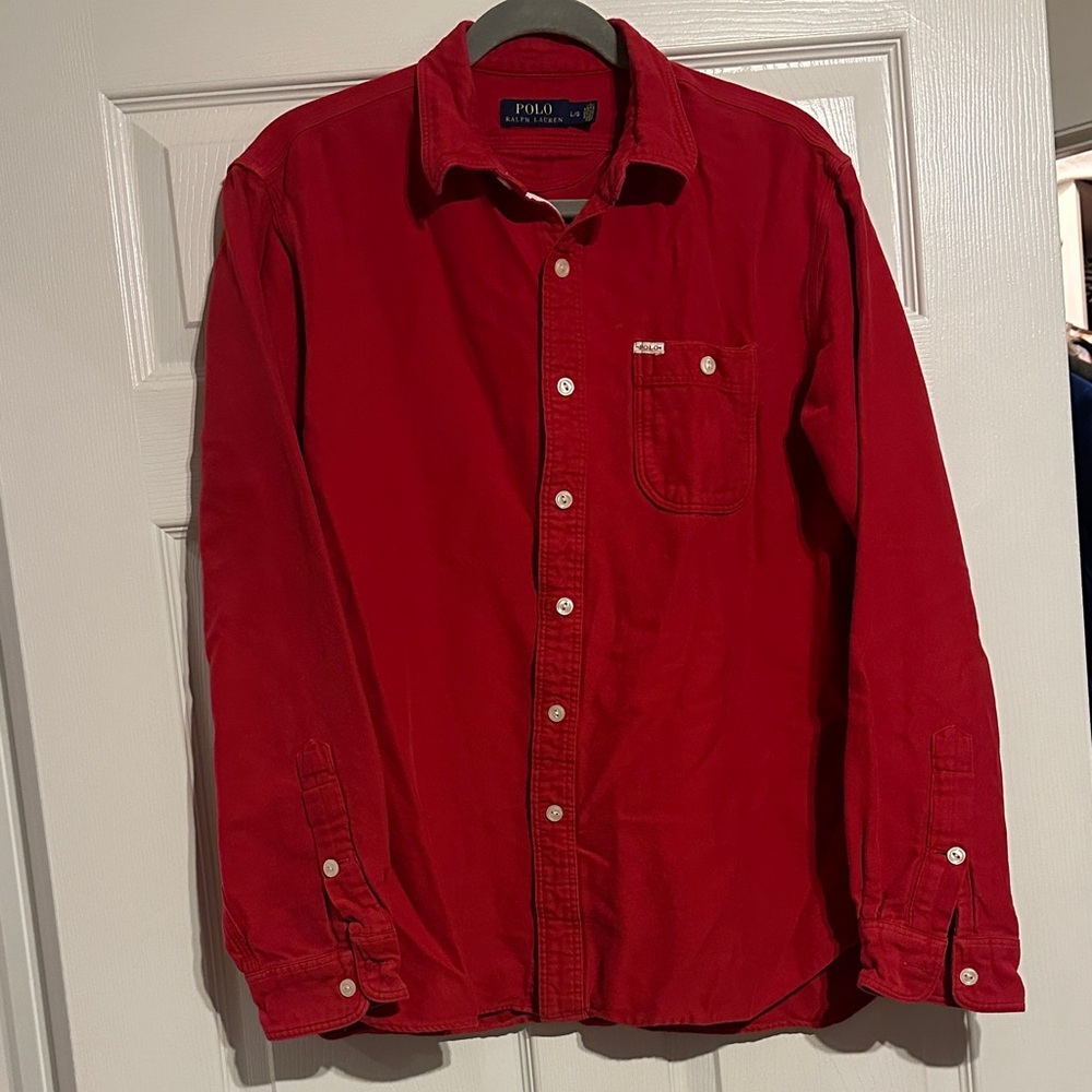 Ralph Lauren Vibrant Red Polo Shirt